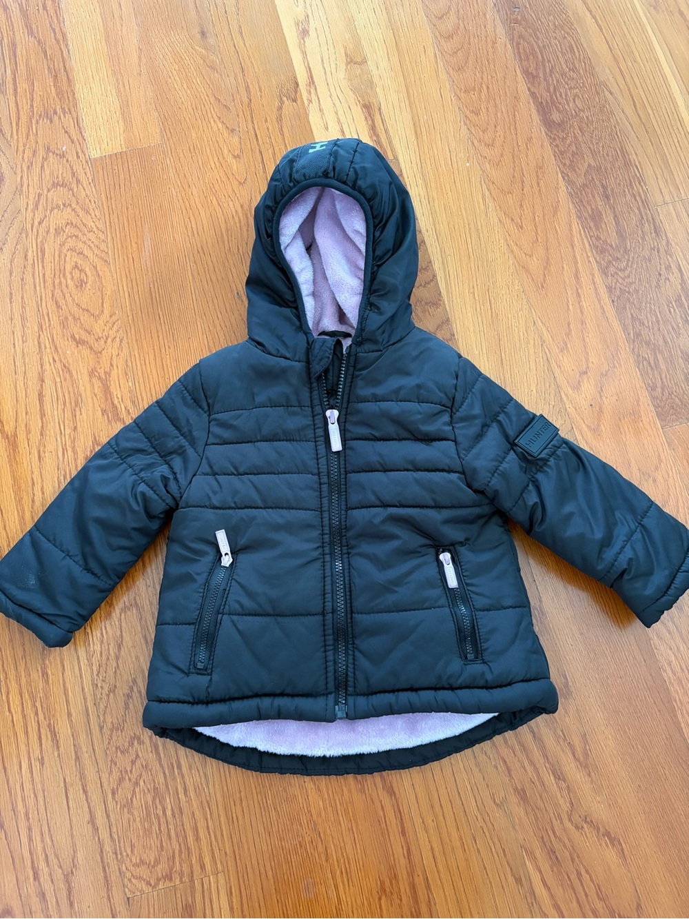 Hunter Kids Fleece Lined Puffer Jacket